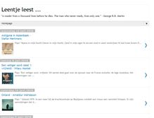 Tablet Screenshot of leentjeleest.blogspot.com