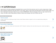 Tablet Screenshot of lovesuperwoman.blogspot.com