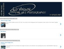 Tablet Screenshot of edvinsonphotography.blogspot.com