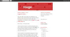 Desktop Screenshot of justalittlerouge.blogspot.com