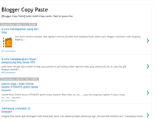 Tablet Screenshot of bloggercopypaste.blogspot.com