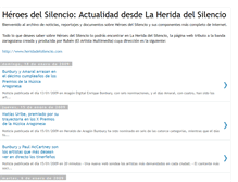 Tablet Screenshot of heridadelsilencio.blogspot.com