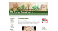 Desktop Screenshot of cpcronistachabret.blogspot.com