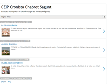 Tablet Screenshot of cpcronistachabret.blogspot.com