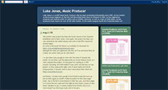 Desktop Screenshot of lukejonesmusicproducer.blogspot.com