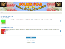 Tablet Screenshot of goldenstar427.blogspot.com