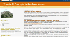 Desktop Screenshot of geo-thresholdconcepts.blogspot.com