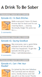 Mobile Screenshot of adrinktobesober.blogspot.com
