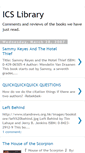 Mobile Screenshot of icslibrary.blogspot.com