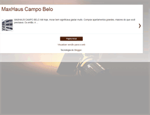 Tablet Screenshot of maxhauscampobelo.blogspot.com