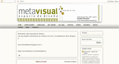 Desktop Screenshot of metavisualdisenio.blogspot.com