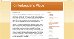 Desktop Screenshot of knitterbeader.blogspot.com