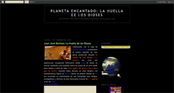 Desktop Screenshot of lahuelladelosdioses.blogspot.com