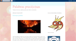 Desktop Screenshot of palabraspreciosas.blogspot.com