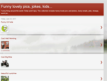 Tablet Screenshot of funnylovelypic.blogspot.com