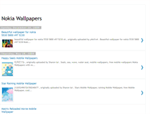 Tablet Screenshot of nokiawallpapers.blogspot.com