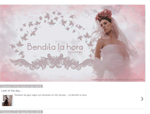 Tablet Screenshot of benditalahora.blogspot.com