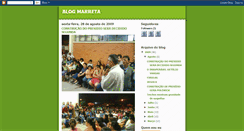 Desktop Screenshot of blogmarreta.blogspot.com