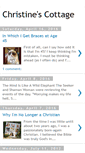 Mobile Screenshot of christinescottage.blogspot.com