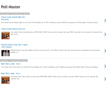 Tablet Screenshot of poll-master.blogspot.com
