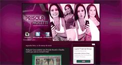 Desktop Screenshot of priscilanocetti.blogspot.com