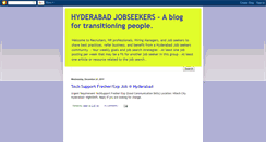 Desktop Screenshot of hyderabadjobseekers.blogspot.com