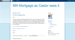 Desktop Screenshot of castormortgage.blogspot.com