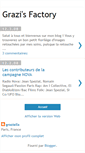Mobile Screenshot of grazi-factory.blogspot.com