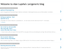 Tablet Screenshot of alanlupsha.blogspot.com