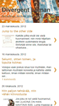 Mobile Screenshot of divergenthuman.blogspot.com
