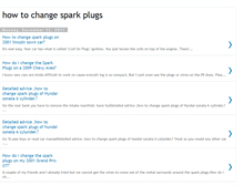 Tablet Screenshot of how-tochangesparkplugs.blogspot.com