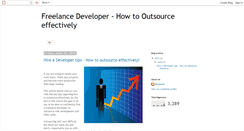 Desktop Screenshot of freelancedeveloperhiringtips.blogspot.com
