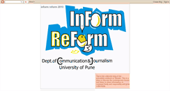 Desktop Screenshot of informreform.blogspot.com