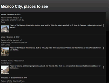 Tablet Screenshot of mexicocityplaces.blogspot.com