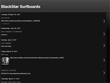 Tablet Screenshot of blackstarsurf.blogspot.com