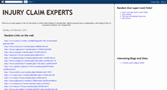 Desktop Screenshot of injury-claim-uk.blogspot.com