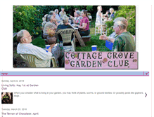 Tablet Screenshot of cottagegrovegardenclub.blogspot.com