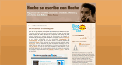 Desktop Screenshot of hacheseescribeconhache.blogspot.com