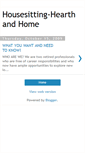 Mobile Screenshot of housesittinghearthandhome.blogspot.com