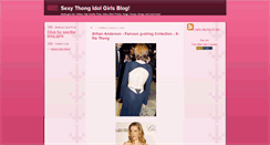 Desktop Screenshot of my-thong-girls.blogspot.com