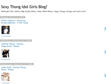 Tablet Screenshot of my-thong-girls.blogspot.com