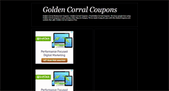 Desktop Screenshot of goldencorralrestaurantcoupons.blogspot.com