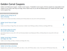 Tablet Screenshot of goldencorralrestaurantcoupons.blogspot.com