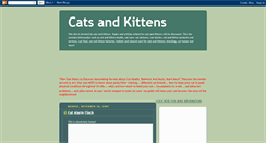 Desktop Screenshot of cats-and-kittens.blogspot.com