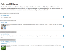 Tablet Screenshot of cats-and-kittens.blogspot.com