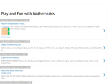 Tablet Screenshot of mathsprojects.blogspot.com