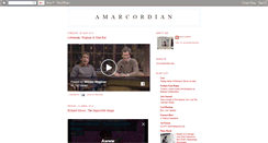 Desktop Screenshot of amarcordian.blogspot.com