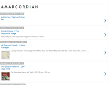 Tablet Screenshot of amarcordian.blogspot.com