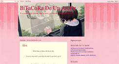 Desktop Screenshot of bitacoradeunamor.blogspot.com