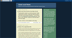 Desktop Screenshot of greatlocalshows.blogspot.com
